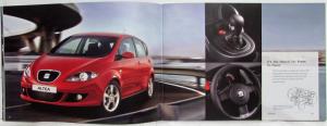 2008 SEAT Altea Sales Brochure - UK Market