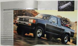 1987 Toyota Trucks Sales Brochure - Canadian - 4Runner Pickup