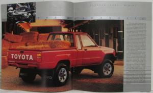 1987 Toyota Trucks Sales Brochure - Canadian - 4Runner Pickup