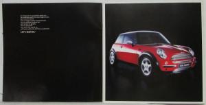 2001 MINI Cooper and MINI Cooper S Sales Brochure