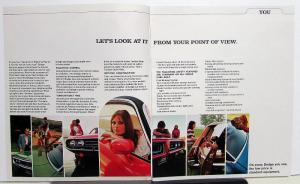 1971 Dodge Full Line Sale Brochure Dart Challenger Charger Coronet Polara Monaco