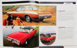 1971 Dodge Full Line Sale Brochure Dart Challenger Charger Coronet Polara Monaco