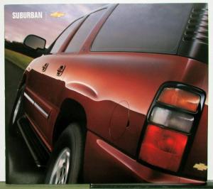 2004 Chevrolet Suburban Diagrams Specifications Sales Brochure