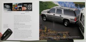 2004 Chevrolet Suburban Diagrams Specifications Sales Brochure