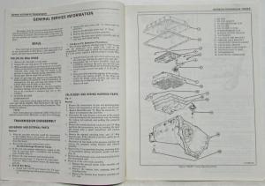 1983 Chevrolet Turbo Hydramatic Transmission 700-R4 Service Manual Supplement