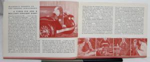 1932 Oldsmobile Six Eight Specifications Options Brochure