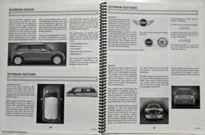 2002 MINI Cooper and Cooper S Product Brief Reference Booklet for Dealerships