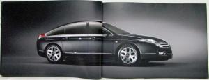 2007 Citroen C6 Sales Brochure - French Text