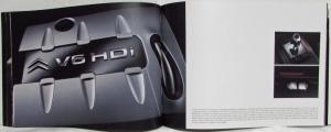 2007 Citroen C6 Sales Brochure - French Text