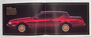 1987 Mercury Cougar Turns Twenty - 20th Anniversary Edition Sales Brochure