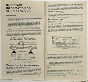 1979 GMC Light Duty Truck Models Owners and Drivers Manual