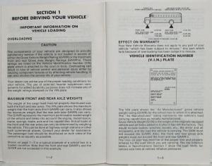 1980 GMC Truck School Bus Chassis Owners and Drivers Manual