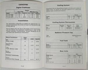 1980 GMC Truck School Bus Chassis Owners and Drivers Manual