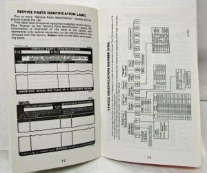 1981 GMC Medium Duty Truck Owners and Drivers Manual