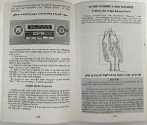 1983 GMC Medium Duty Truck Owners and Drivers Manual