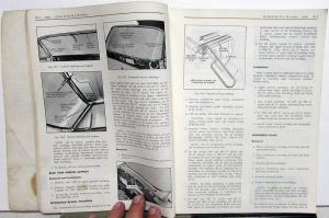 1964 Oldsmobile Dealer Service Shop Repair Manual No 5 Body Frame Bumpers Only