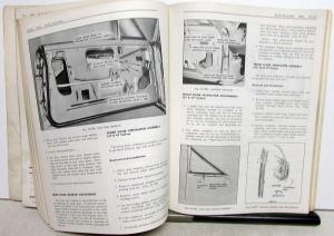 1964 Oldsmobile Dealer Service Shop Repair Manual No 5 Body Frame Bumpers Only