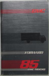 1985 GMC Forward Truck Owners and Drivers Manual