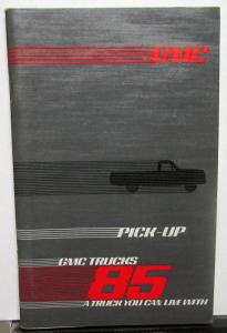 1985 GMC C/K Pickup Owners and Drivers Manual