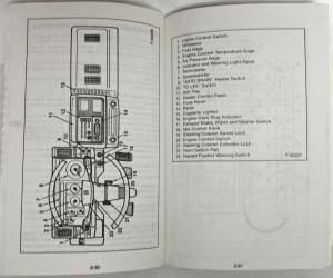 1986 GMC Forward 7000 Truck Owners and Drivers Manual