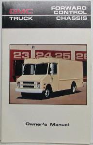 1986 GMC Forward Truck Owners and Drivers Manual