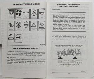 1986 GMC Truck Jimmy and Suburban Owners and Drivers Manual