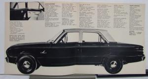 1960 Ford Falcon Taxi Options Specifications Sales Folder SPANISH TEXT