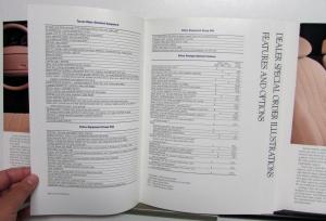 1995 Ford Taurus Police Package Specs Features Order Illustrations Brochure