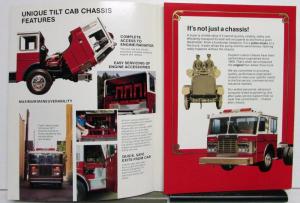 1990 Simon-Duplex Tilt Cab Custom Chassis Vanguard Diagram Sales Tri-Folder