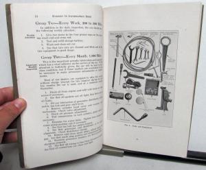 1920 Marmon 34 Motor Cars Book No. 2034 Fold Out Wiring Diagram Information Book