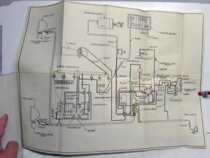 1920 Marmon 34 Motor Cars Book No. 2034 Fold Out Wiring Diagram Information Book