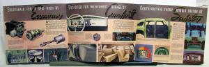 1939 Chrysler Royal Imperial Original Color Sales Brochure Folder