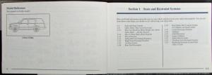 2000 GMC Yukon Denali Owners Manual w/ Case & Light Duty Truck Warranty Booklet