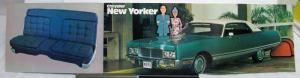 1973 Chrysler New Yorker Specifications Options Sales Tri-Folder SPANISH TEXT