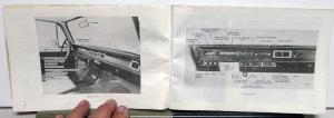 1973 International Travelall Owners Manual Original IH 1010 1110 1210