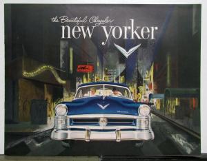 1952 Chrysler New Yorker Specifications Features Sales Brochure