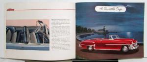 1952 Chrysler New Yorker Specifications Features Sales Brochure