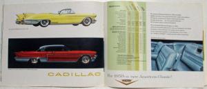 1958 GM 50th Anniversary Jubilee Full Line Cars Shareholders Overview Brochure