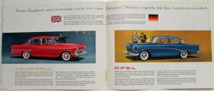 1958 GM 50th Anniversary Jubilee Full Line Cars Shareholders Overview Brochure