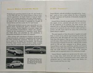 1969 General Motors A Look at GM Booklet