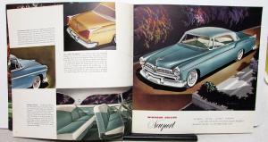 1955 Chrysler Windsor Deluxe Prestige Sales Brochure Newport Town & Country