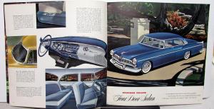 1955 Chrysler Windsor Deluxe Prestige Sales Brochure Newport Town & Country