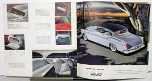 1955 Chrysler Windsor Deluxe Prestige Sales Brochure Newport Town & Country