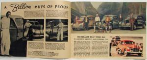 1941 Studebaker See America First in Americas Stand-Out Car Sales Brochure