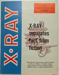 1963 AMC X-Ray Rambler Models Vs Popular Cars Sales Brochure - Printed in Canada