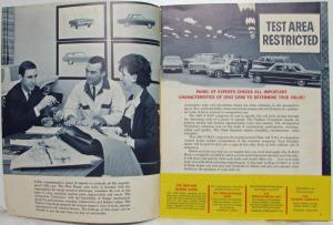 1963 AMC X-Ray Rambler Models Vs Popular Cars Sales Brochure - Printed in Canada