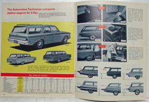 1963 AMC X-Ray Rambler Models Vs Popular Cars Sales Brochure - Printed in Canada