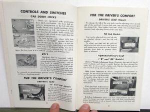 1964 GMC Toro-Flow Diesel Trucks Owners Manual Care & Op  Medium Duty 3500-5000