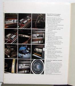 1981 Chrysler Imperial Dealer Sales Brochure W/Cardboard Sleeve Original