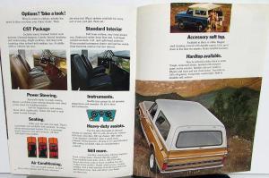 1972 Chevrolet Blazer Dealer Sales Brochure Original